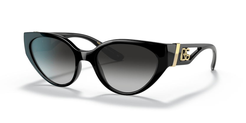 0DG6146 - Dolce & Gabbana - (Black) Gradient Grey - 54 - 19 - 135 MM - Ardor Eyewear 8056597372060