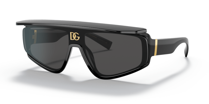 0DG6177 - Dolce & Gabbana - (Black) Dark Grey - 46 - 146 - 145 MM - Ardor Eyewear 8056597656559