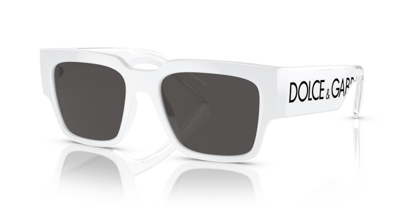 0DG6184 - Dolce & Gabbana - (White) Dark Grey - 52 - 18 - 145 MM - Ardor Eyewear 8056597845373