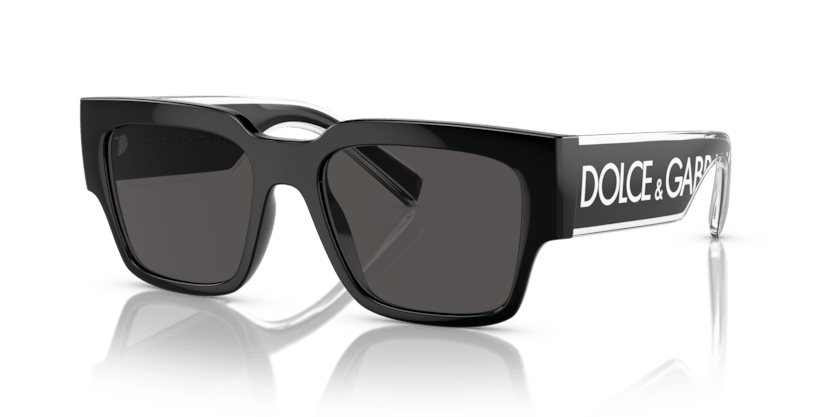 0DG6184 - Dolce & Gabbana - (Black) Dark Grey - 52 - 18 - 145 MM - Ardor Eyewear 8056597845380