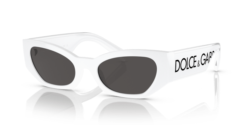 0DG6186 - Dolce & Gabbana - (White) Dark Grey - 52 - 20 - 145 MM - Ardor Eyewear 8056597846226