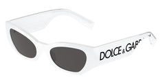 0DG6186 - Dolce & Gabbana - (White) Dark Grey - 52 - 20 - 145 MM - Ardor Eyewear 8056597846226