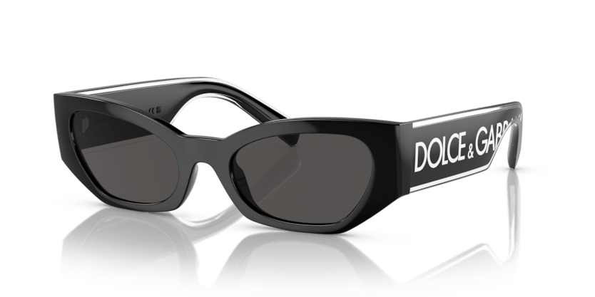 0DG6186 - Dolce & Gabbana - (Black) Dark Grey - 52 - 20 - 145 MM - Ardor Eyewear 8056597846219