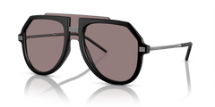 0DG6195 - Dolce & Gabbana - (Matte Black) Purple Brown - 45 - 145 - 145 MM - Ardor Eyewear 8056597926461