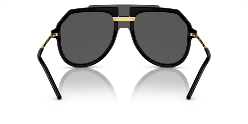 0DG6195 - Dolce & Gabbana - (Black) Dark Grey - 45 - 145 - 145 MM - Ardor Eyewear 8056597926478