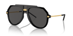 0DG6195 - Dolce & Gabbana - (Black) Dark Grey - 45 - 145 - 145 MM - Ardor Eyewear 8056597926478