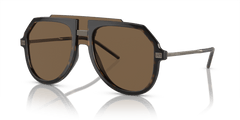 0DG6195 - Dolce & Gabbana - (Havana) Dark Brown - 45 - 145 - 145 MM - Ardor Eyewear 8056597926485