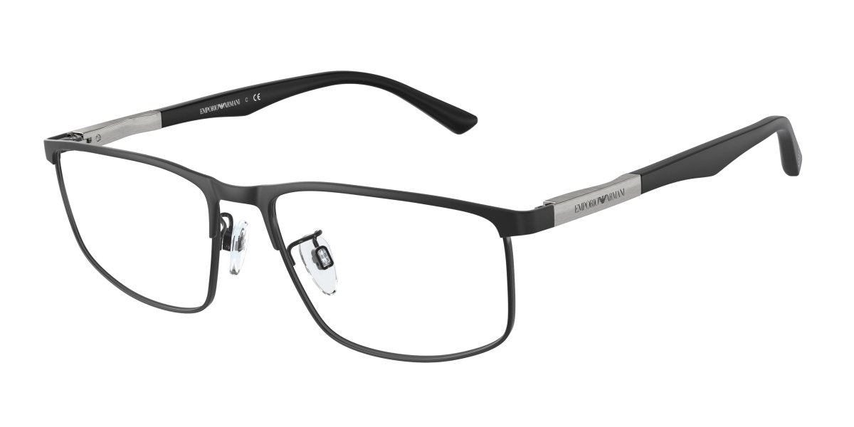 0EA1131 - Emporio Armani - Black - (Matte Black 3001) - 54 - 17 - 145 MM - Ardor Eyewear 8056597607919