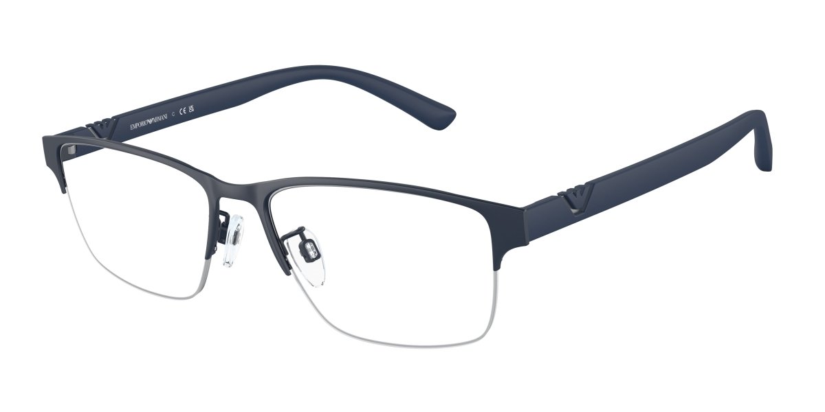 0EA1138 - Emporio Armani - Blue - (Matte Blue 3018) - 56 - 17 - 145 MM - Ardor Eyewear 8056597729789