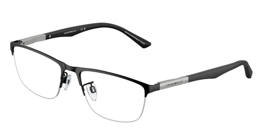 0EA1142 - Emporio Armani - Black - (Matte Black 3001) - 54 - 18 - 145 MM - Ardor Eyewear 8056597819893