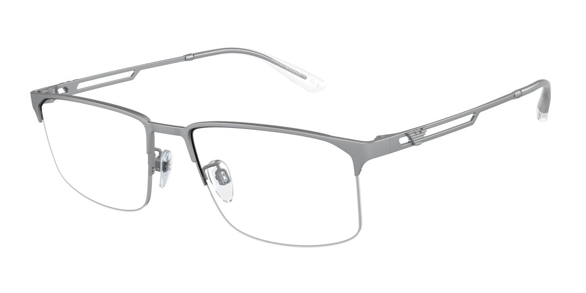 0EA1143 - Emporio Armani - Silver - (Matte Silver 3045) - 57 - 18 - 145 MM - Ardor Eyewear 8056597817851