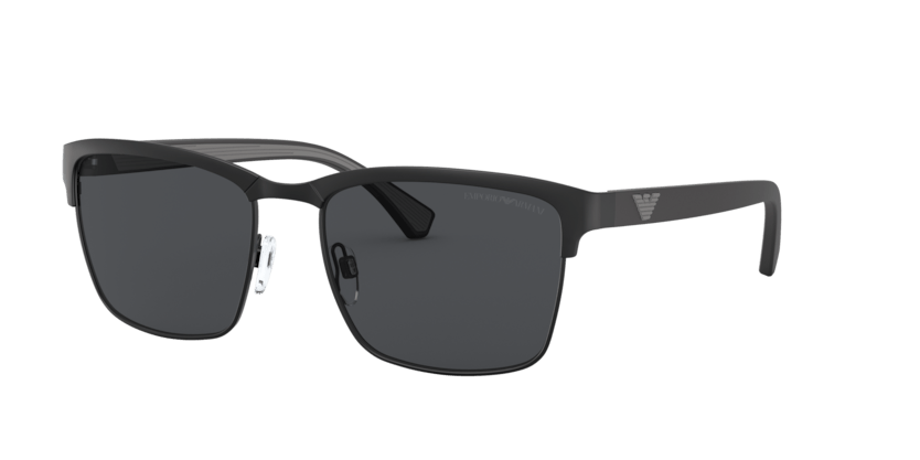 0EA2087 - Emporio Armani - (Matte Black) Grey - 56 - 18 - 142 MM - Ardor Eyewear 8056597114028