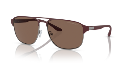 Matte Gunmetal/Bordeaux - 0EA2144 8056597944854