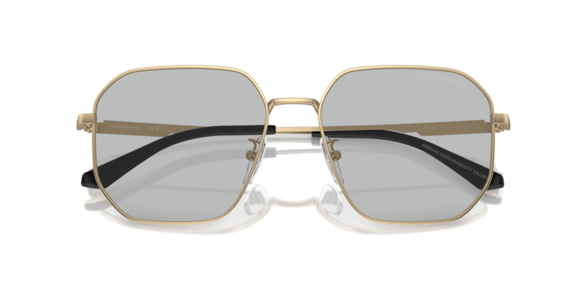 0EA2154D - Emporio Armani - (Matte Pale Gold) Light Grey - 57 - 17 - 145 MM - Ardor Eyewear 8056262078877