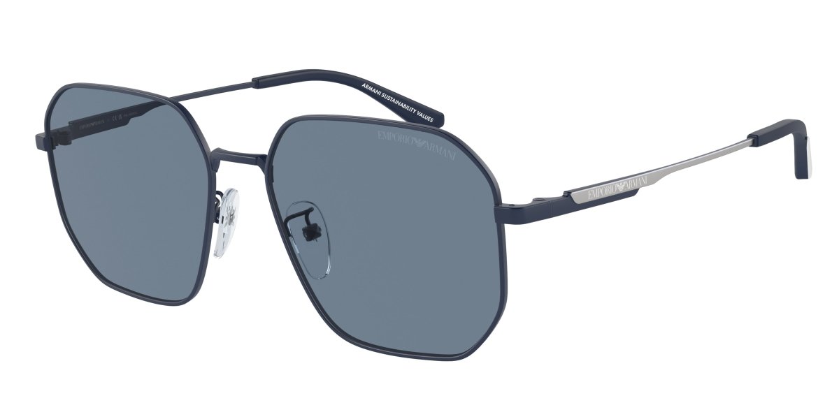 0EA2154D - Emporio Armani - (Matte Blue) Dark Blue Polar Polarized - 57 - 17 - 145 MM - Ardor Eyewear 8056262078884