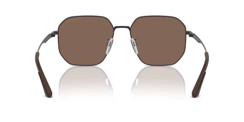 0EA2154D - Emporio Armani - (Matte Brown) Dark Brown - 57 - 17 - 145 MM - Ardor Eyewear 8056262078891