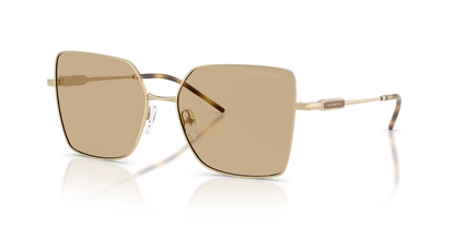 0EA2179 Shiny Pale Gold / Dark Brown (301373) three quarter view image 1 barcode 8056262979426