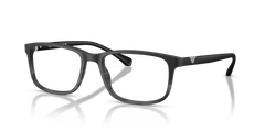 0EA3098 - Emporio Armani - Black - (Matte Black & Striped Grey 5566) - 53 - 18 - 140 MM - Ardor Eyewear 8053672864601