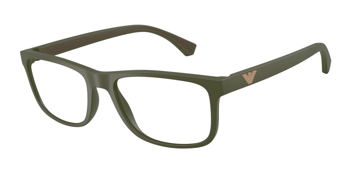 0EA3147 - Emporio Armani - Green - (Matte Green 6184) - 55 - 18 - 142 MM - Ardor Eyewear 8056262297216