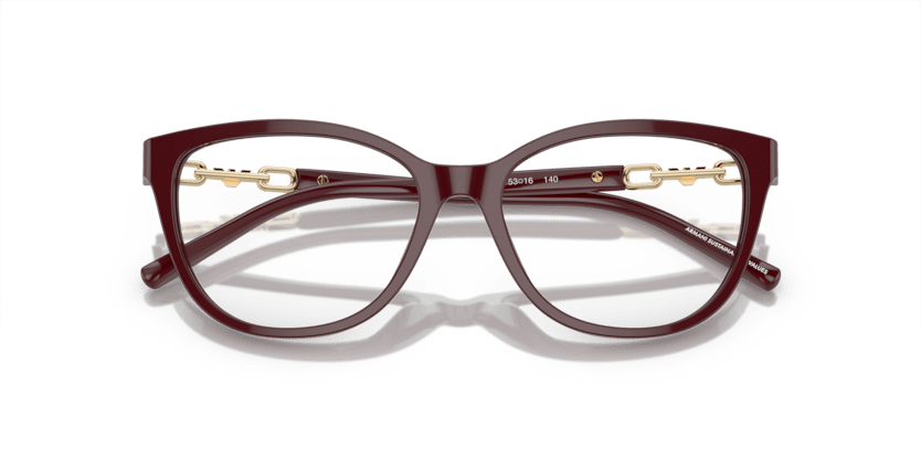 0EA3190 - Emporio Armani - Red - (Shiny Bordeaux 5576) - 53 - 16 - 140 MM - Ardor Eyewear 8056597975698