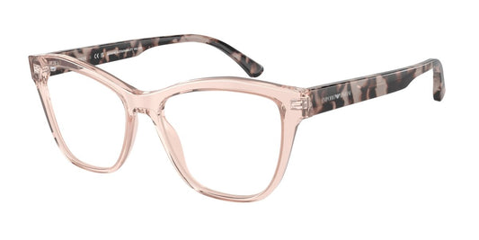 0EA3193 - Emporio Armani - Pink - (Shiny Transparent Pink 5544) - 54 - 16 - 140 MM - Ardor Eyewear 8056597850124