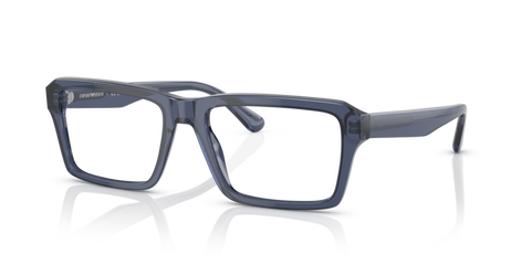 Blue - 0EA3206 8056597765299 EMPORIO ARMANI Eyeglasses Man Rectangle