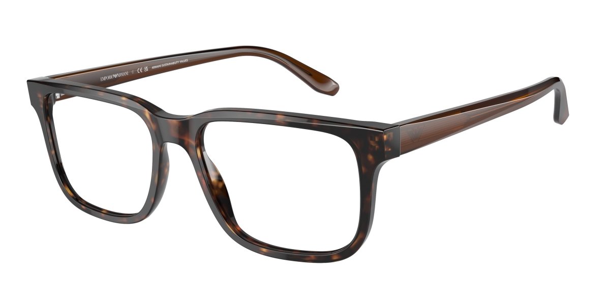 0EA3218 - Emporio Armani - Tortoise - (Havana 5879) - 55 - 17 - 145 MM - Ardor Eyewear 8056597815871