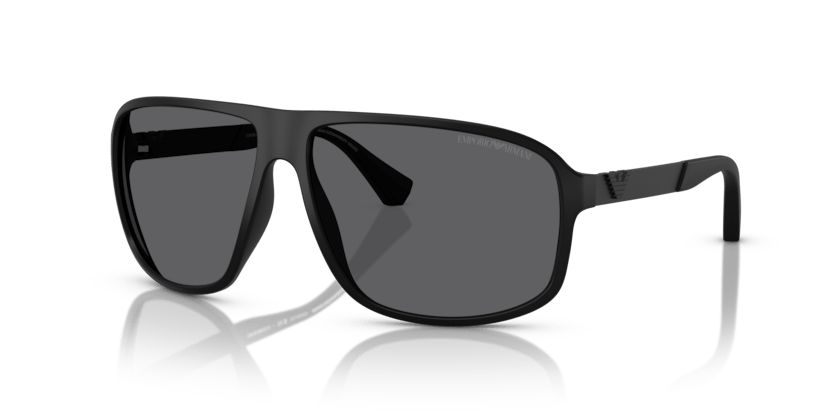 0EA4029 - Emporio Armani - (Matte Black) Grey Polar Polarized - 64 - 13 - 130 MM - Ardor Eyewear 8056262297155