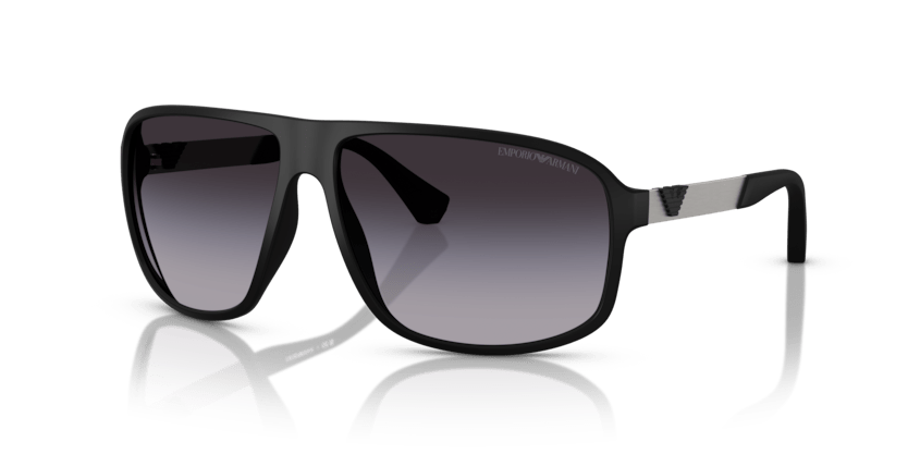 0EA4029 - Emporio Armani - (Rubber Black) Gradient Grey - 64 - 13 - 130 MM - Ardor Eyewear 8053672201970