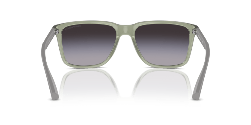 0EA4047 - Emporio Armani - (Shiny Transparent Green) Gradient Grey - 56 - 17 - 140 MM - Ardor Eyewear 8056262082966