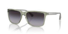 0EA4047 - Emporio Armani - (Shiny Transparent Green) Gradient Grey - 56 - 17 - 140 MM - Ardor Eyewear 8056262082966