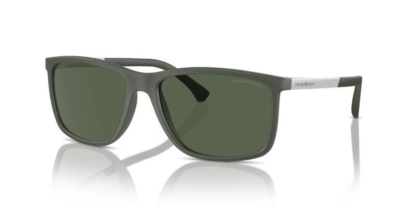 0EA4058 - Emporio Armani - (Matte Green) Dark Green Polar Polarized - 58 - 17 - 140 MM - Ardor Eyewear 8056262081860