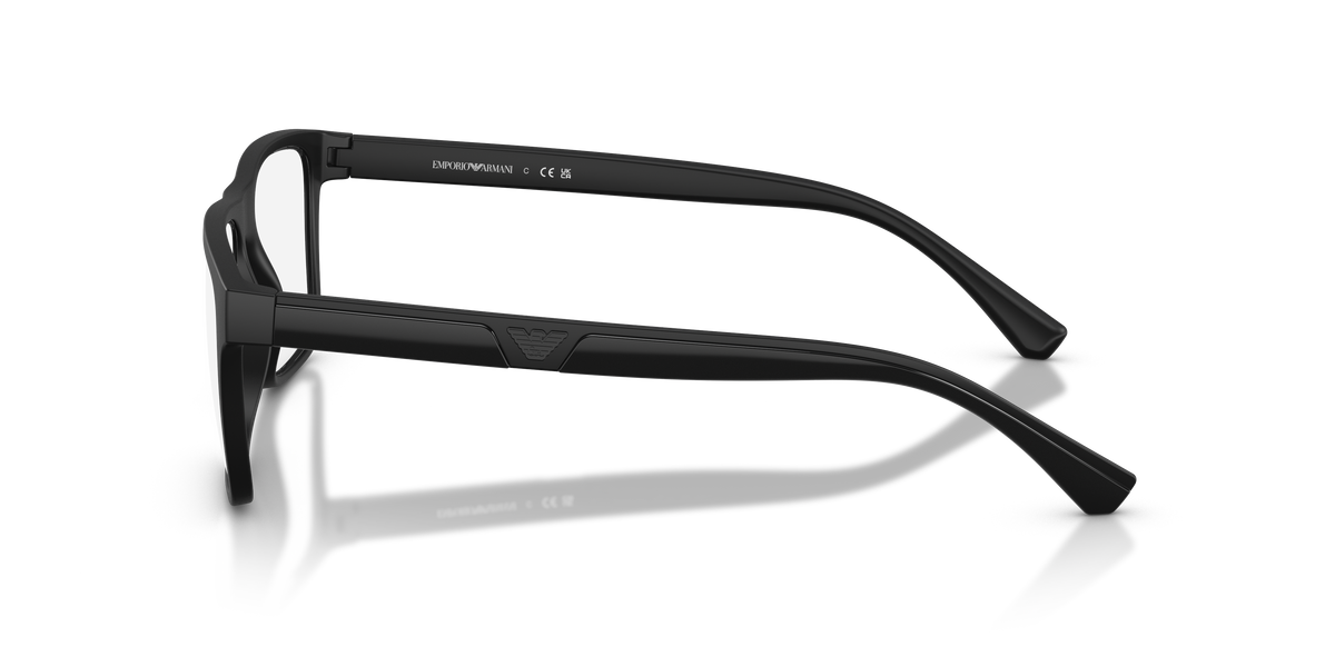 0EA4115V Matte/Shiny Black side view image 2 barcode 8056266263958