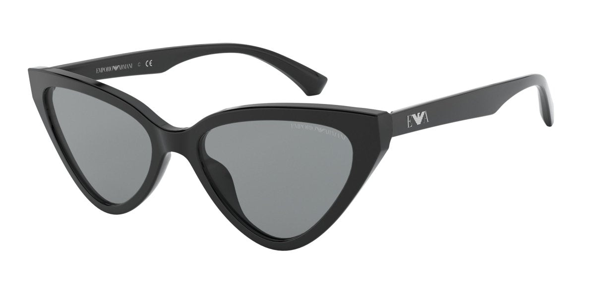 0EA4136 - Emporio Armani - (Shiny Black) Grey - 55 - 18 - 140 MM - Ardor Eyewear 8056597114097