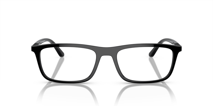 0EA4160 - Emporio Armani - (Shiny Black) Clear - 55 - 18 - 145 MM - Ardor Eyewear 8056597981057