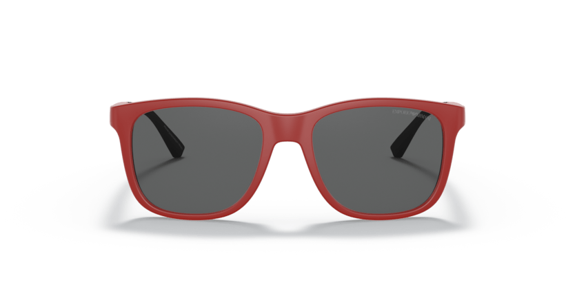 0EA4184 - Emporio Armani - (Matte Red) Dark Grey - 49 - 16 - 125 MM - Ardor Eyewear 8056597621151