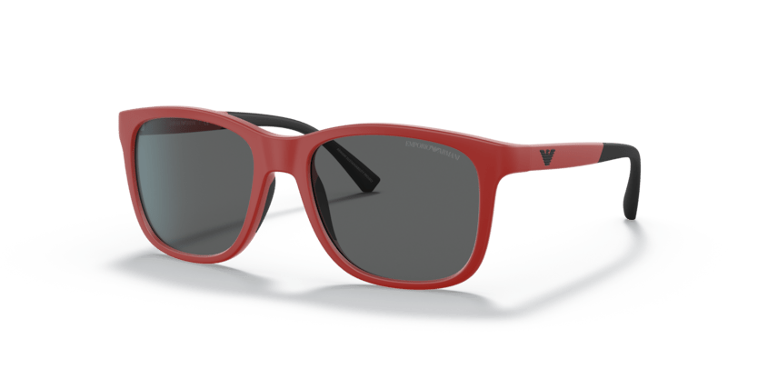 0EA4184 - Emporio Armani - (Matte Red) Dark Grey - 49 - 16 - 125 MM - Ardor Eyewear 8056597621151