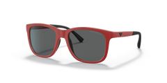 0EA4184 - Emporio Armani - (Matte Red) Dark Grey - 49 - 16 - 125 MM - Ardor Eyewear 8056597621151