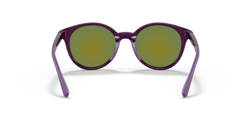 0EA4185 - Emporio Armani - (Shiny Violet) Grey Mirror Violet - 47 - 18 - 125 MM - Ardor Eyewear 8056597621670