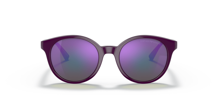 0EA4185 - Emporio Armani - (Shiny Violet) Grey Mirror Violet - 47 - 18 - 125 MM - Ardor Eyewear 8056597621670