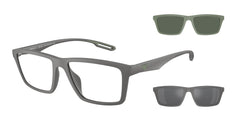 0EA4189U - Emporio Armani - (Matte Dark Grey) Clear - 55 - 17 - 145 MM - Ardor Eyewear 8056262082454