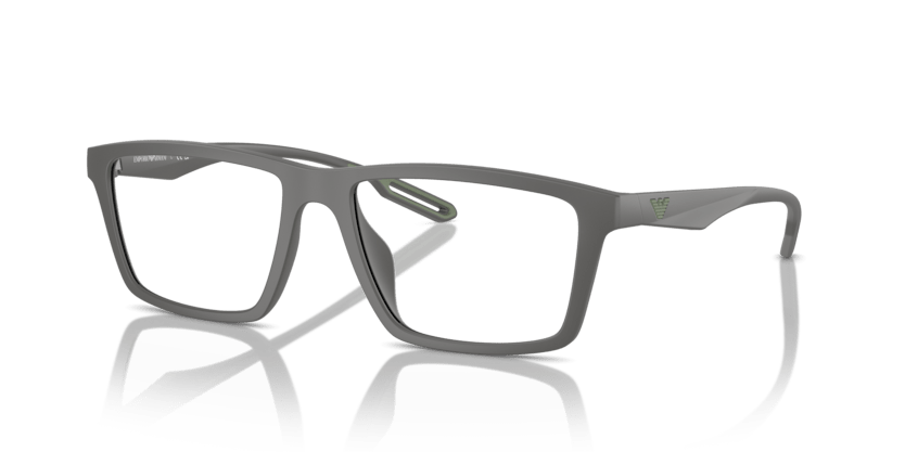 0EA4189U - Emporio Armani - (Matte Dark Grey) Clear - 55 - 17 - 145 MM - Ardor Eyewear 8056262082454