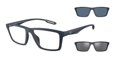 0EA4189U - Emporio Armani - (Matte Blue) Clear - 55 - 17 - 145 MM - Ardor Eyewear 8056597729574