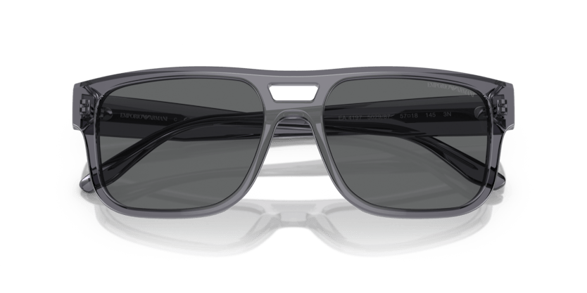 0EA4197 - Emporio Armani - (Transparent Grey) Dark Grey - 57 - 18 - 145 MM - Ardor Eyewear 8056597817073