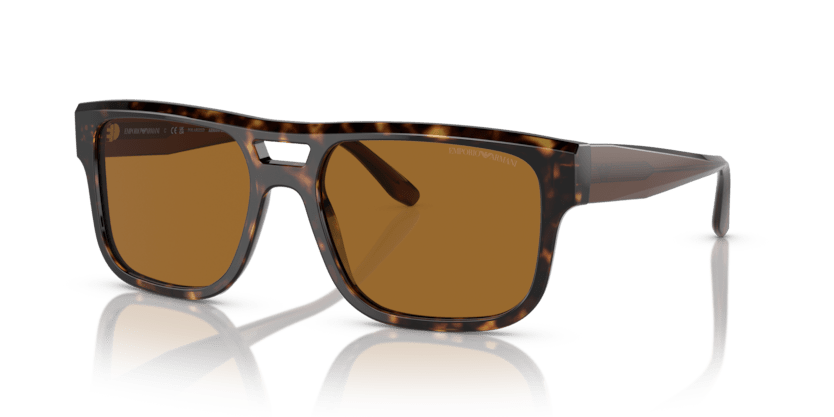 0EA4197 - Emporio Armani - (Havana) Brown Polarized - 57 - 18 - 145 MM - Ardor Eyewear 8056597836913