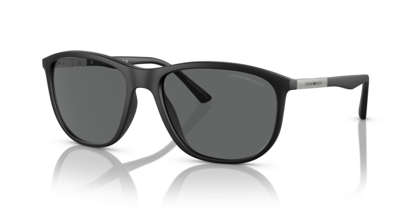 0EA4201 - Emporio Armani - (Matte Black) Dark Grey - 58 - 18 - 145 MM - Ardor Eyewear 8056597818926