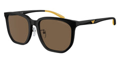 0EA4215D - Emporio Armani - (Matte Black) Dark Brown - 56 - 19 - 145 MM - Ardor Eyewear 8056597964166