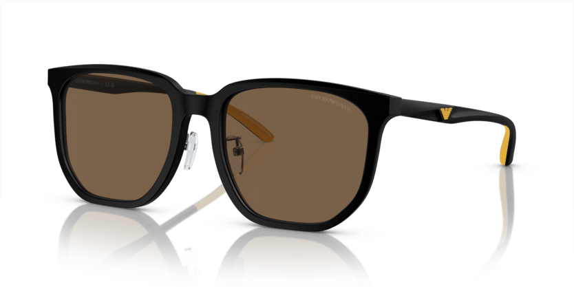 0EA4215D - Emporio Armani - (Matte Black) Dark Brown - 56 - 19 - 145 MM - Ardor Eyewear 8056597964166