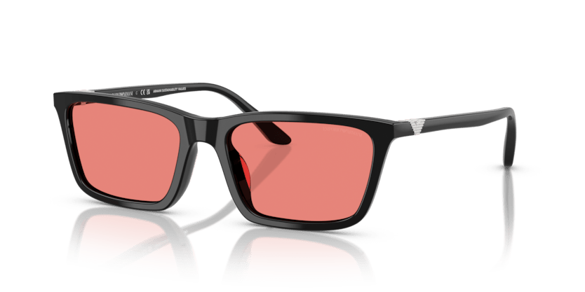 0EA4239U - Emporio Armani - (Shiny Black) Pink - 55 - 18 - 140 MM - Ardor Eyewear 8056262243152