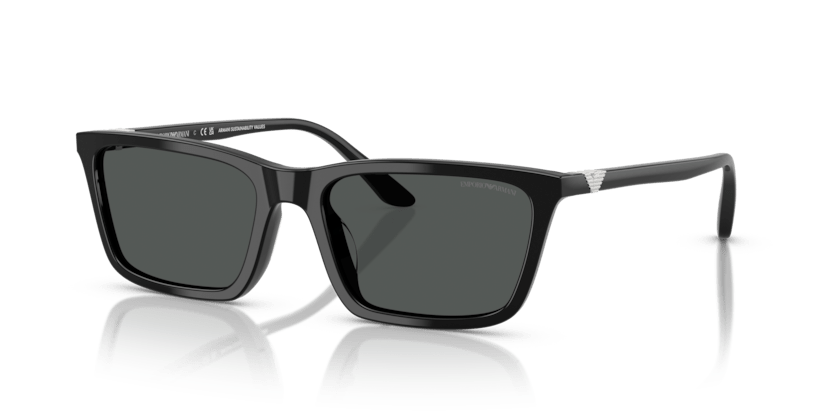 0EA4239U - Emporio Armani - (Shiny Black) Dark Grey - 55 - 18 - 140 MM - Ardor Eyewear 8056262243169